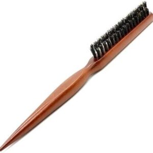 vetelly professional wooden hair brush dual nylon bristles salon styling and detangling brush 47.2